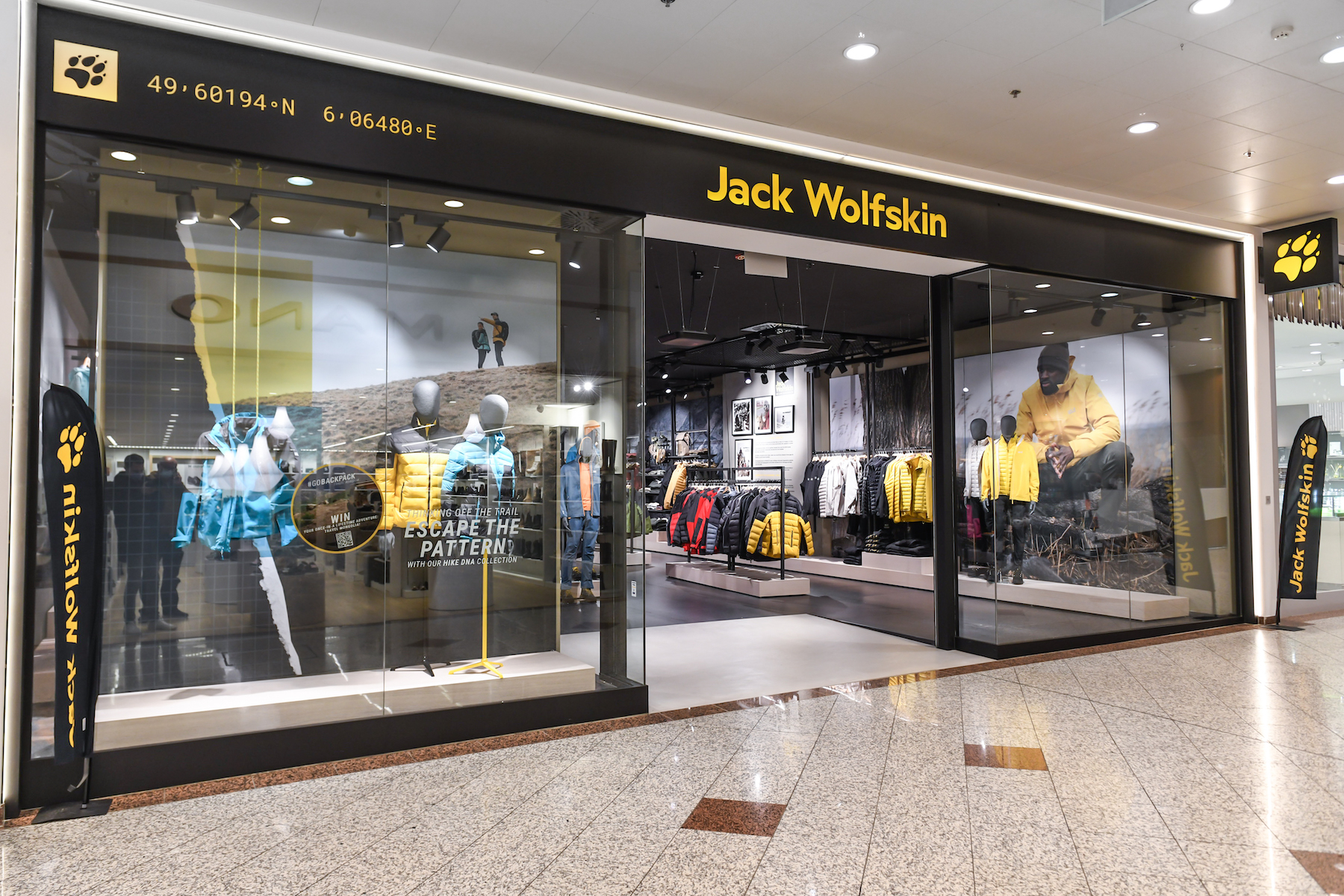 campagne Wolkenkrabber Omzet JACK WOLFSKIN - City Concorde Shopping Center